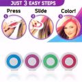4pcs Hair Chalk Set 4 Hair Color Kids/Teenagers DIY Hair Crayon Hair Dye Disposable Salon. 