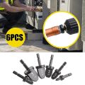 Hex Handle Air Conditioner Copper Pipe Swag Tool, Swag Tool Drill Bit Set Tube Flaring Tool Expander Repairing Set. 