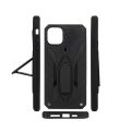Mobile Cover | iPhone 11 Pro Max Commando Black Back Case, Protective Mobile Cover with Pouch. 