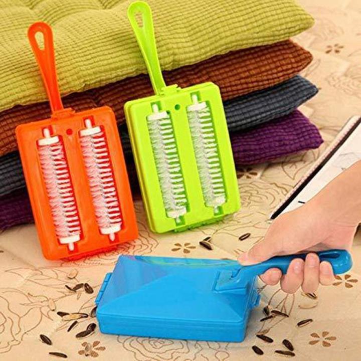 Generic random : EZLIFE Heads Handheld Carpet Brushes Table Sweeper Crumb Cleaner Roller Tool Home Cleaning Accessaries