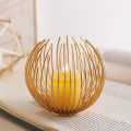 Metal Golden Candle Holder Candle Stick Holders Iron Art Geometric Candle Stand For Home Decor Table Centerpiece Wedding Party , Best Gift for Birthday , Marriage -Home decor , Room Decor , Table decor. 
