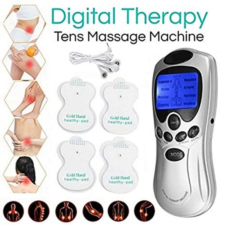 Digital Therapy Machine - with 4 pad - white