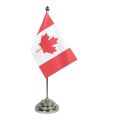 Table Flag with Stand for Office & Home Decor | Executive Desk & Conference Room Decoration | High-Quality Flag for Schools, Offices & Events. 