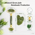 Jade Roller Gua Sha Set - Face Roller, Skin Care Anti Aging Facial Roller, Massage Face Roller, Facial Beauty Roller Skin Care Tools, Neck and Eye Treatment Facial Roller for Skin Care Routine by AURA Mart. 