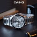 Original Casio  MTP-1374D-7AVDF - Stainless Steel Watch - For Men. 