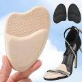 【In-Stock】 Forefoot Insert Cushion Pads For Women High Heels Shoes Anti Slip Foot Pain Relief Pads For Sandals Gel Shoe Insoles.