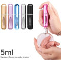 5ml Perfume Atomizer Spray Bottle For Travel Mini Perfume Refills Empty Spray Perfume Container (Random Color). 