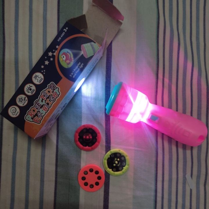 Projector Flashlight for Kids Very Best Gift for kids, Early Childhood Educational Toy Birthday Gift Projector Torch for kids