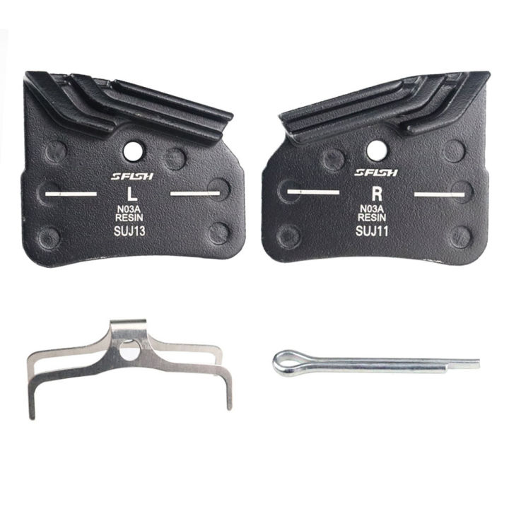 1 Pair Disc Brake Pads Mountain Bike Resin Brake Pads For SHIMANO NO3A NO4C DO2S DO3S 4-piston Friction Bicycle Components