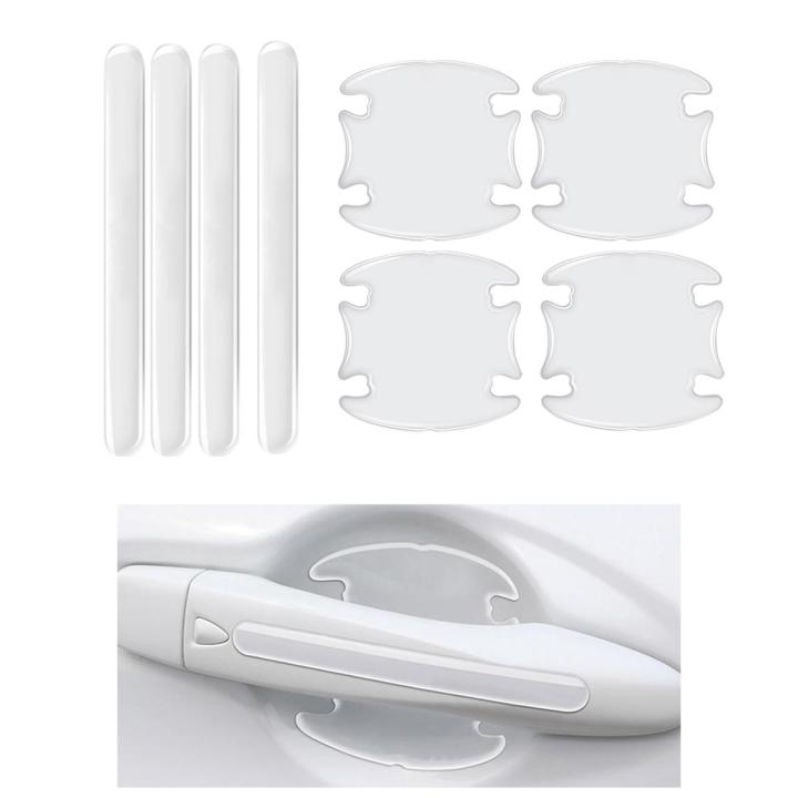 Universal%20Logo%20Silicon%208%20Pcs%20Transparent%20Car%20Door%20Handle%20Cup%20Anti%20Scratches%20Protective%20-%20Image%202