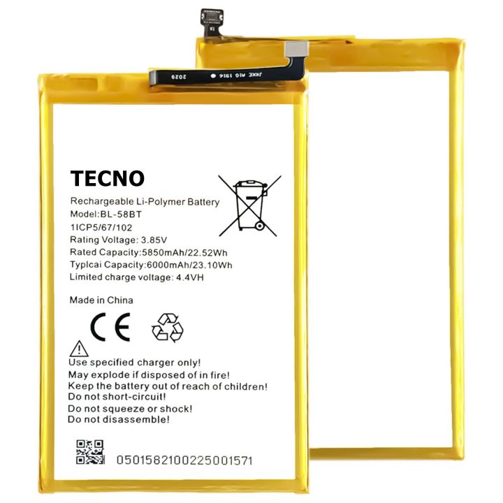 TECNO%20POVA%20Battery%20Replacement%20BL-58BT%20Battery%20with%206000mAh%20Capacity_Silver%20-%20Image%203
