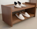 Double-Decker Shoe Organizer Shoes Rack Diy plan | shoe storage bench | Entryway organizer. 