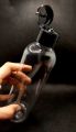 Empty Plastic Push Bottle 225ml Transparent / Press Empty Bottles for Hair Oil / Lotion Bottles Empty Push Bottles / Flip Top Bottle. 