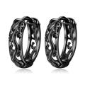 Men's earrings Hoop earrings Edgy earrings Metal earrings Statement earrings Dragon earrings Hollow earrings Round earrings Cool earrings for Street style earrings Clubwear earrings Concert earrings Fashion week earrings Gift for men. 