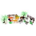 Wild Animal Jungle Toy Set for Kids Random Colors And Animal Figures. 