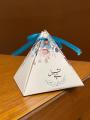Nikkah Bid Box (100Pcs) Nikkah Box Traingle Shape In Premium Quality, Nikkah Mubarak Box. 