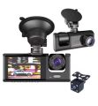 Dash Camera Front and Rear 4k : BLACK BOX TRAFFIC RECORDER. 