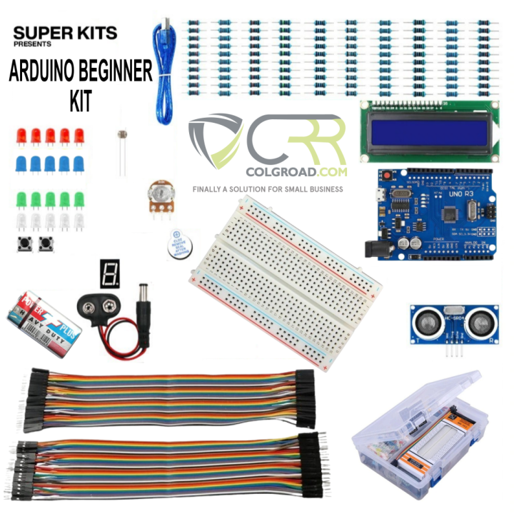 Arduino Beginner Kit With Component Box