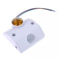 New E27 LED Bulb Holder Infrared Motion Sensor PIR Holder Automatic Light Holder Switch. 