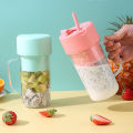 Online Karachi Mini Portable Juicer Blender Rechargeable/-Electric Blender Single Serve Mini Food Grade Water Bottle Portable Juicer Cup Smoothie Maker and Multipurpose Uses. 