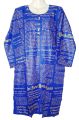 Black Linen Block Print Stitched Kurti for Women ST-06 GPS-60A. 