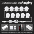 LED Bulb Mirror Lights Vanity Mirror Lamp Kit Lens Headlight Bulbs Kit (10 Bulbs) for Makeup Dressing Table Lighting Strip Hollywood Style. 