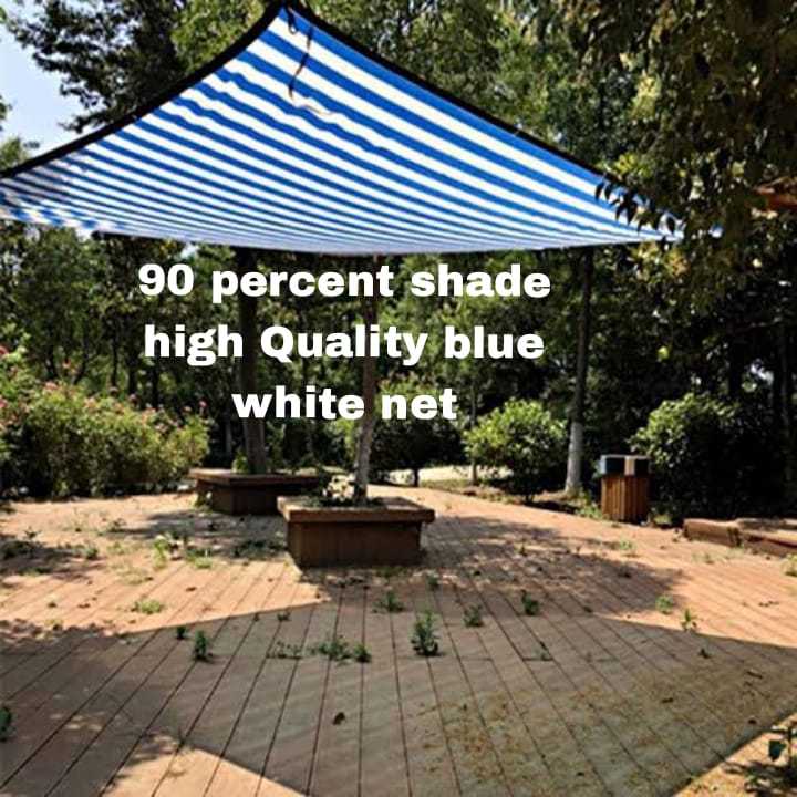 Blue/White%20Hdpe%2090%25%20Shade%20net%20Uv%20resistant%20For%20Lawn,Garden%20,Pool%20sports,field,Corridor,park,Kids%20Playground,Barbecue%20Area,Beach,Easy%20To%20Fold%20With%20Hooks%20On%20Every%203%20Feet%20Distance%20On%20Double%20Stitched%20Edge%20to%20Edge%20Bordesrs%20With%20polite%20Anwar.%20-%20Image%202