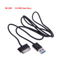 High Quality 1M USB 3.0 USB Data Sync Charging Cable for Huawei Mediapad 10 FHD Tablet Charger Cable. 