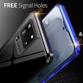 Samsung Galaxy S20 Ultra 5G Back Sided Tempered Glass Magnetic Case 360 ​Full Body Magnetic Bumper Protection Case. 