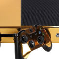 FLYEER Gold Glossy Skin Sticker For Xbox ONE Console Controller + Kinect Decal Vinyl. 