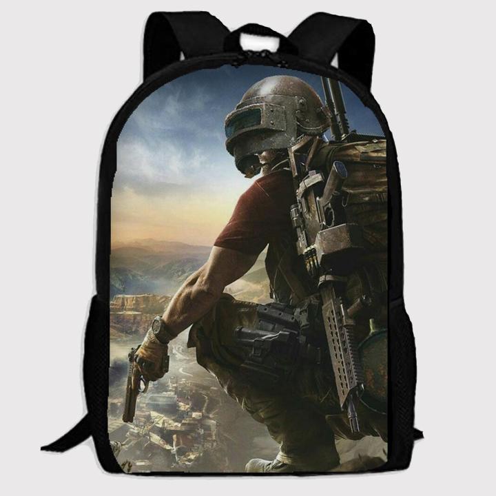 PUBG Backpack for Game Lover Boys and Girls BGMI Fashion Bag at CustomizeGiftsPK