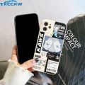 ins Tid Brand Casing Apple iPhone 11 12 13 Pro Max XS MAX XR X 7 8 6 6S Plus SE Phone Case kaws Gloomy Bear XX Soft-touch Silicone Soft Cover Shell. 