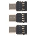 3X Type-C USB-C to USB 2.0 OTG Adapter for Xiaomi Mi A1 for Samsung Galaxy S8 Plus Oneplus 5T Macbook Pro Converter. 