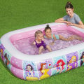 Bestway 91056 Disney Princess Inflatable Family Pool 4.8 Fit Width 19 Inch Depth For Kids Girls & Boys Summer Play Water Games. 