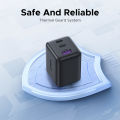 UGREEN Original 30W GaN Charger 3-Port (US/EU Plug), PD3.0 Fast Wall Charger with Cable for iPhone 16/15 Pro Max, Galaxy S24/S25 Ultra, iPad Air - Certified Safe. 