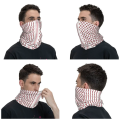 Palestinian Keffiyeh Bandanas Neck Gaiter Seamless Arabia Scarves Palestine Arabic Face Masks Shields Multifunctional Headwear. 