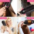 One Step 3 In 1 Hair Dryer, Fast Hair Straightener Brush and Hair Curler / Straightener Hair Brush Hair Dryer Brush / Hair Straightener Comb Hair Dryer Comb Brush Hair Styler and Volumizer / Hot Air Brush Comb for Drying, Straightening, And Curling. 
