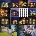 EAMBRITE Snowflake Projector Light LED White/Blue Rotating Snowfall Landscape Projection Decorative Christmas Lights with Timer for Birthday Wedding Theme Party Garden Home Winter Outdoor Indoor Decor. 