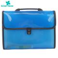Invoice Organizer Portable Multi-layer File Organizer Bag Ideal for School Supplies Exam Papers 13 Pockets Easy to Carry with Buckle Handle Perfect for Southeast Asian Buyers Large File Folder. 