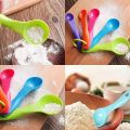 Kitchen Tool Colourfull 5 Piece Measuring Spoon Set. 