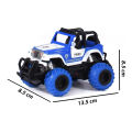 Remote Control Jeep - 4 Channel - Assorted Design - Blue. 