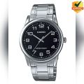 Original Casio - MTP-V001D-1BUDF - Stainless Steel Watch for Men. 