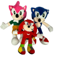 Moonlight 26cm 30cm Hedgehog Sonic New Cartoon Plush Doll Anime Kawaii Miles Producer Baby Toy Shadow Doll Children's Birthday Christmas. 