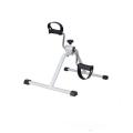 Folding Pedal Exerciser, Mini Exercise Bike Under Desk Bike Foot Pedal Exerciser, Foot Hand Cycle Portable Peddler Machine Bicycle Exerciser Arm Leg Exerciser while Sitting. 
