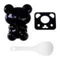 Cartoon Bear Kids Rice Ball Maker Mold Onigiri Mold 3D Bento Box Sushi Kitchen Tools Gadgets Sanwich Decoration Cutter Gift. 
