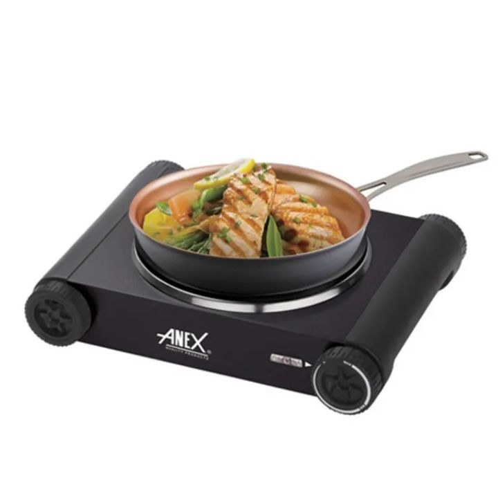 Anex Hot Plate Single - AG-2061 - Black