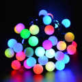 Multi Colour LED Automatic Color Changing RGB Globe Ball Fairy Light String for Eid Party Milad Festival Home Decoration - 220V. 