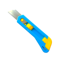 Mini Retractable Colorful Plastic Utility Knife Box Cutter Paper Knife. 