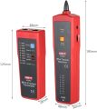 Multi-functional Handheld Wire Tester Tracker RJ11 RJ45 Wire Line Finder Cable Testing Tool for Network Maintenance. 