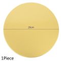 4Pcs - 10 Inches Golden Round Cake Board Circle Cardboard Base for Cake Decorating Supplies Party Cupcake Dessert Tray Cake Tools for Wedding Birthday Party. 